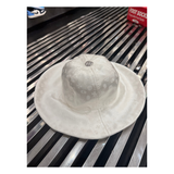 CHROME HEARTS BUCKET HAT 'MONOGRAM SILK WHITE'