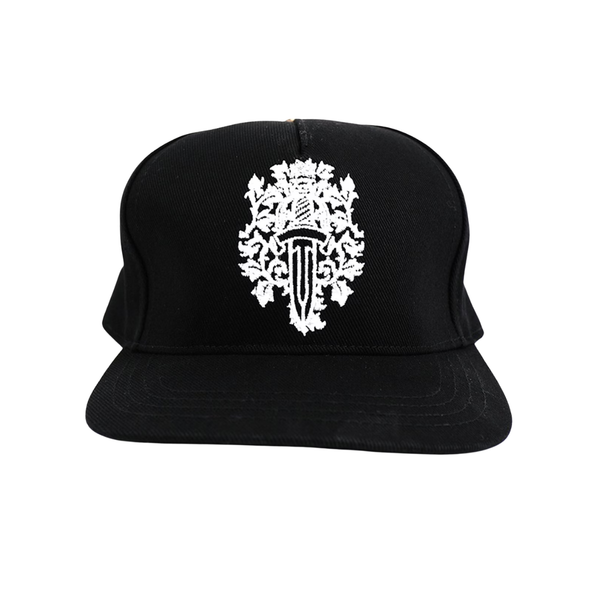 CHROME HEARTS HAT 'DAGGER DENIM BASEBALL BLACK'