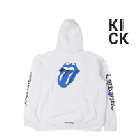 CHROME HEARTS HOODIE 'WHITE BLUE LIPS'