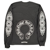 CHROME HEARTS LONGSLEEVE 'FLORAL BLACK'