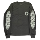 CHROME HEARTS LONGSLEEVE 'FLORAL BLACK'