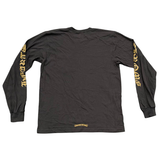 CHROME HEARTS LONG SLEEVE POCKET TEE 'BLACK ARMY GREEN'