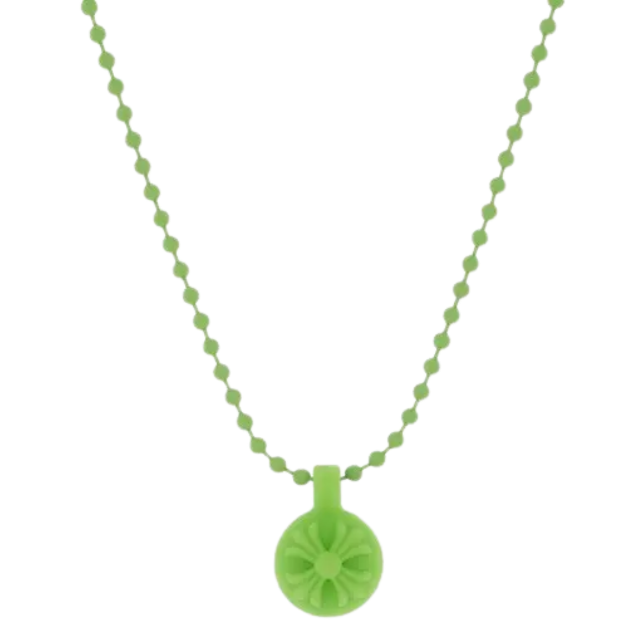 CHROME HEARTS PENDANT 'CHARM NECKLACE GREEN'