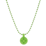 CHROME HEARTS PENDANT 'CHARM NECKLACE GREEN'