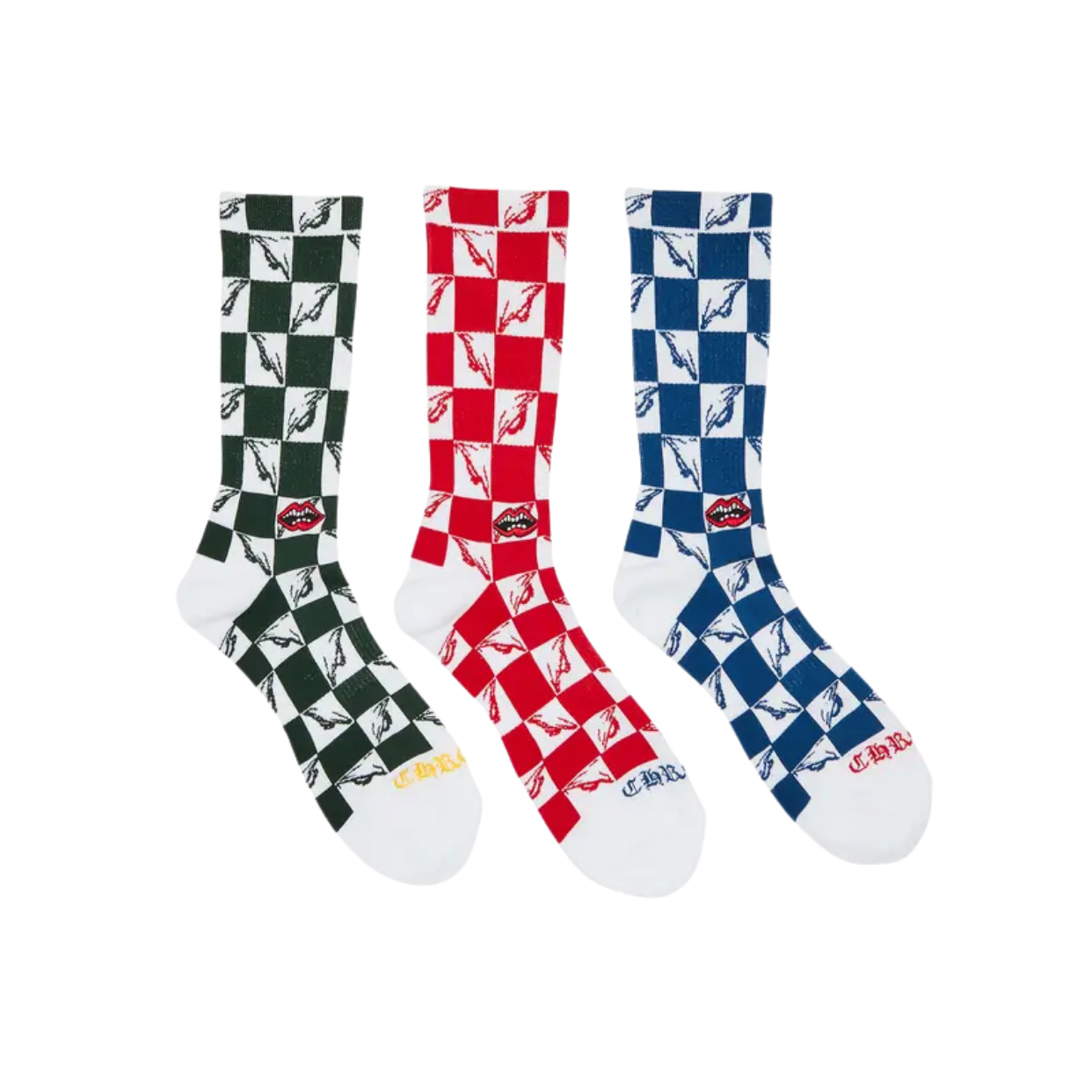 CHROME HEARTS SOCKS 'MATTY BOY MULTICOLOR'