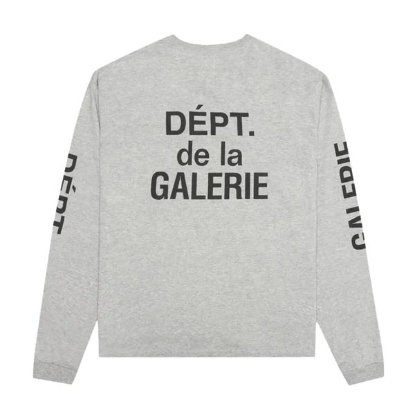 GALLERY DEPT TEE 'FRENCH COLLECTOR L.D HEATHER GREY'
