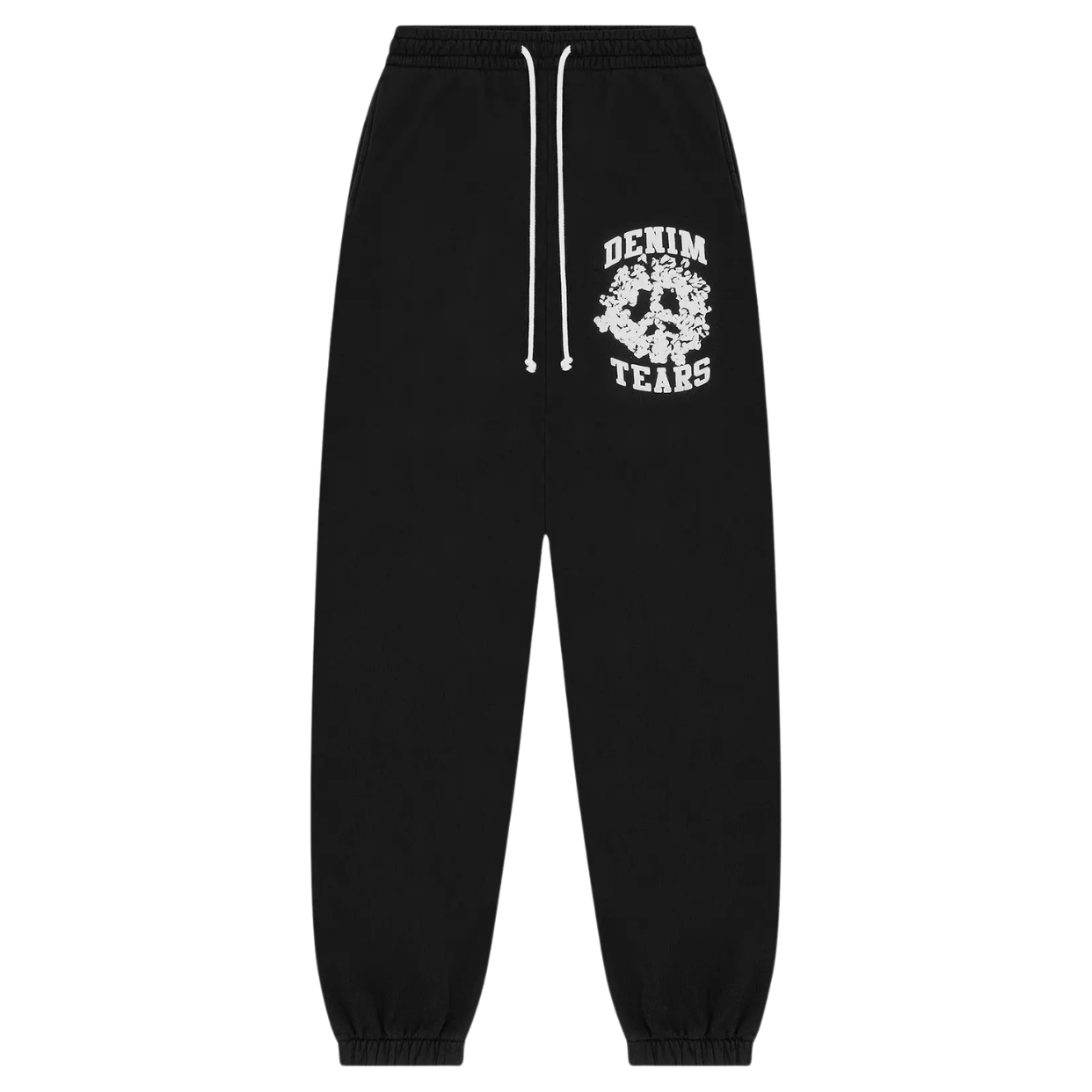 DENIM TEARS PANTS 'UNIVERSITY BLACK'