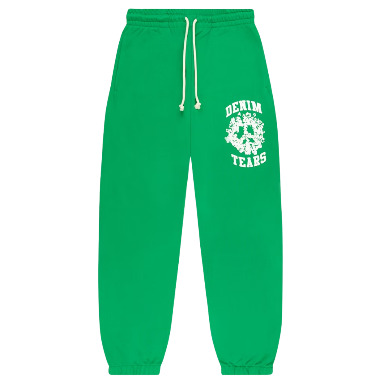 DENIM TEARS PANTS 'UNIVERSITY GREEN'