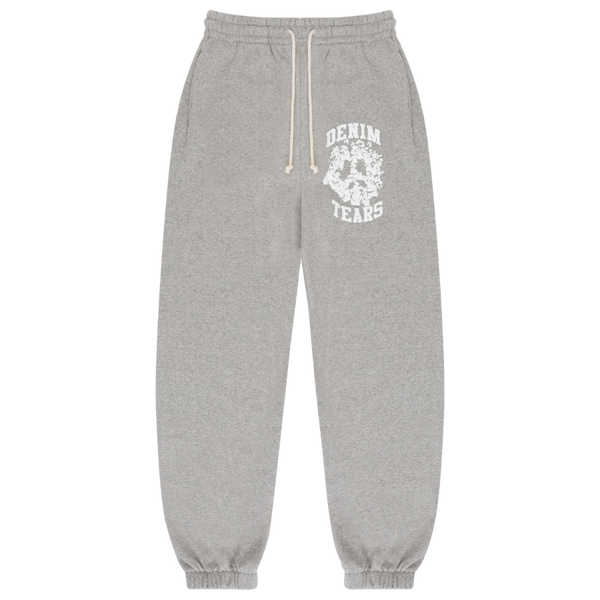 DENIM TEARS PANTS 'UNIVERSITY GREY'