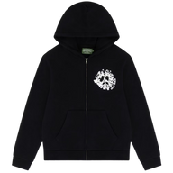 DENIM TEARS ZIP HOODIE 'UNIVERSITY BLACK'