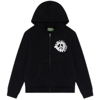 DENIM TEARS ZIP HOODIE 'UNIVERSITY BLACK'