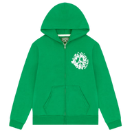 DENIM TEARS ZIP HOODIE 'UNIVERSITY GREEN'