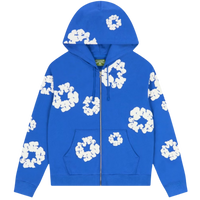 DENIM TEARS ZIP HOODIE 'BLUE'