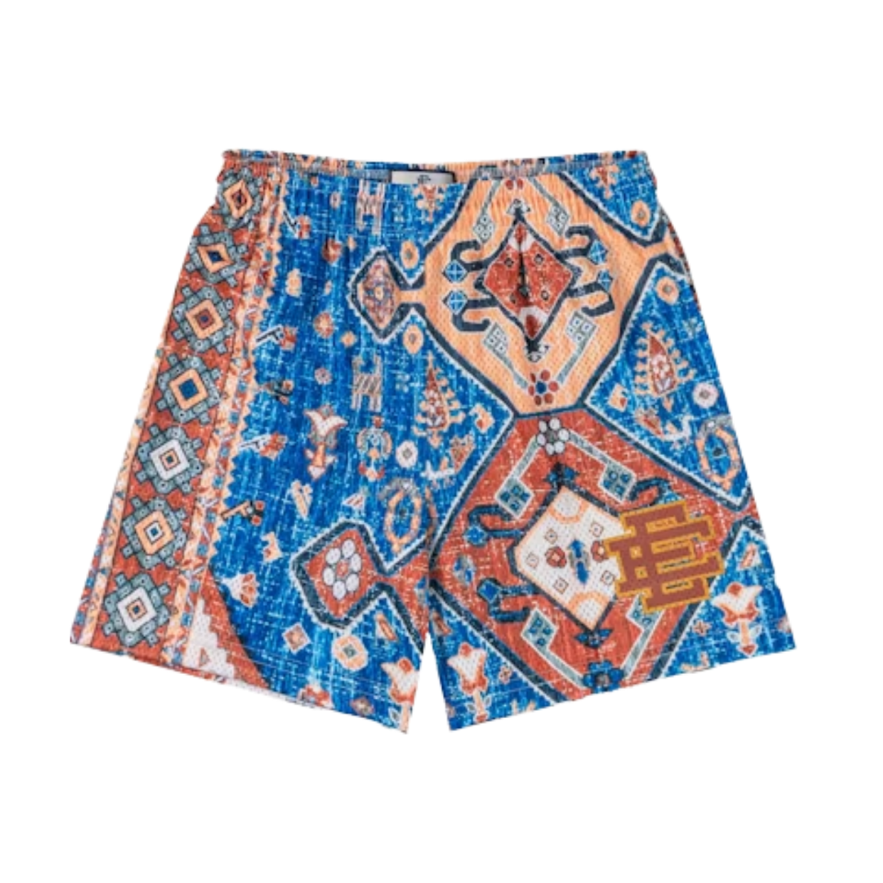 ERIC EMANUEL SHORTS 'RUG PATTERN BLUE'