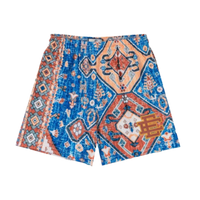 ERIC EMANUEL SHORTS 'RUG PATTERN BLUE'
