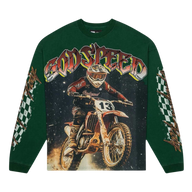 GODSPEED LONGSLEEVE 'FULL THROTTLE GREEN'