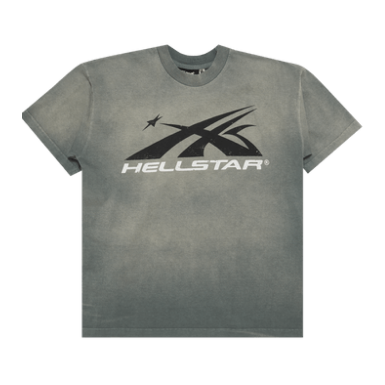 HELLSTAR TEE 'CLASSIC GEL LOGO GREY'