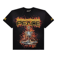 HELLSTAR TEE 'REACH YOUR INNER PEACE BLACK'