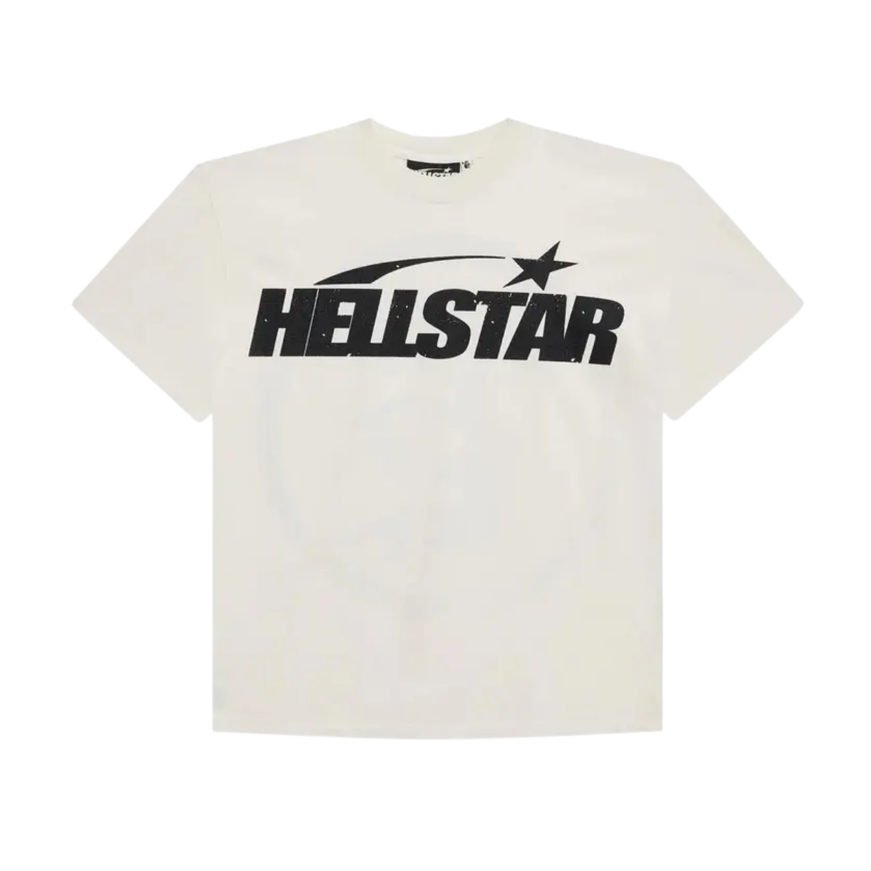HELLSTAR TEE 'CLASSIC GEL PRINT WHITE BLACK'