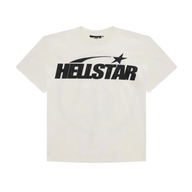 HELLSTAR TEE 'CLASSIC GEL PRINT WHITE BLACK'