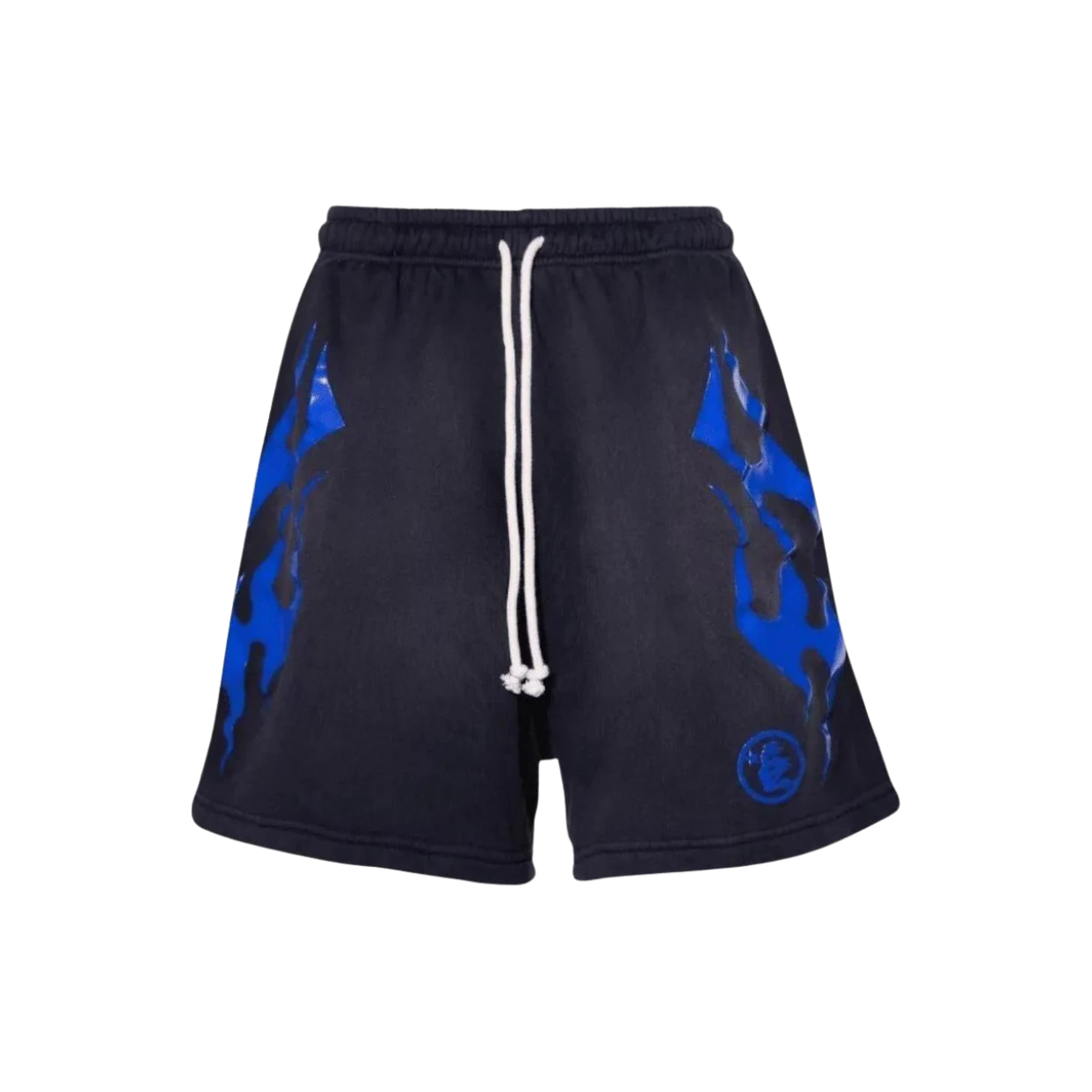 HELLSTAR SHORT 'BLACK BLUE FLAME'
