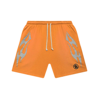 HELLSTAR SHORT 'ORANGE GREY FLAME'