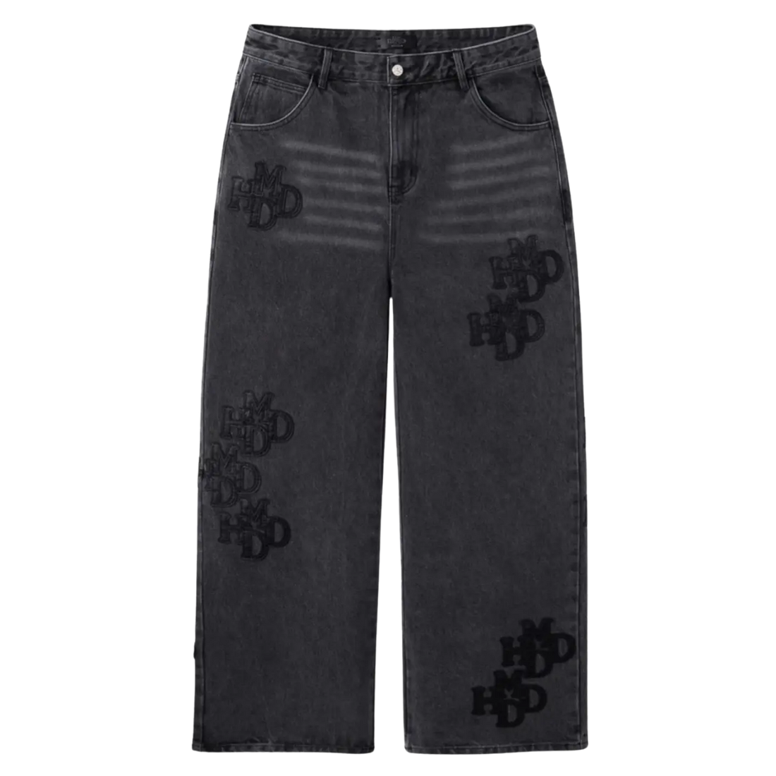HMDDLA PANT 'DOUBLE BLACK PATCH'