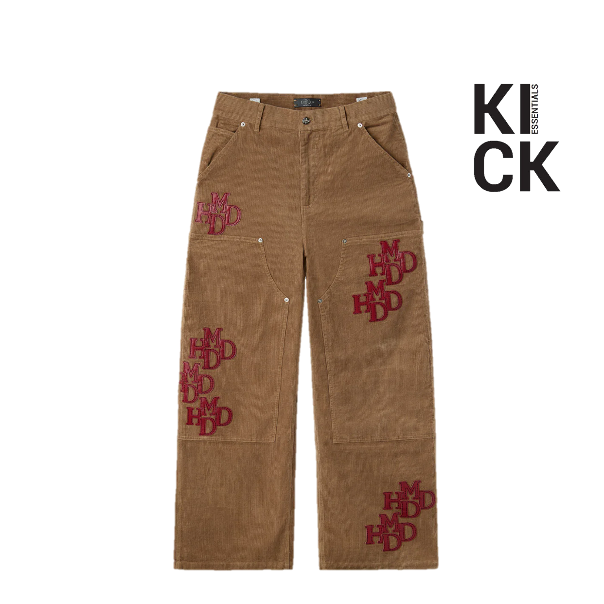 HMDDLA PANT 'DOUBLE CORD KNEE TAN'