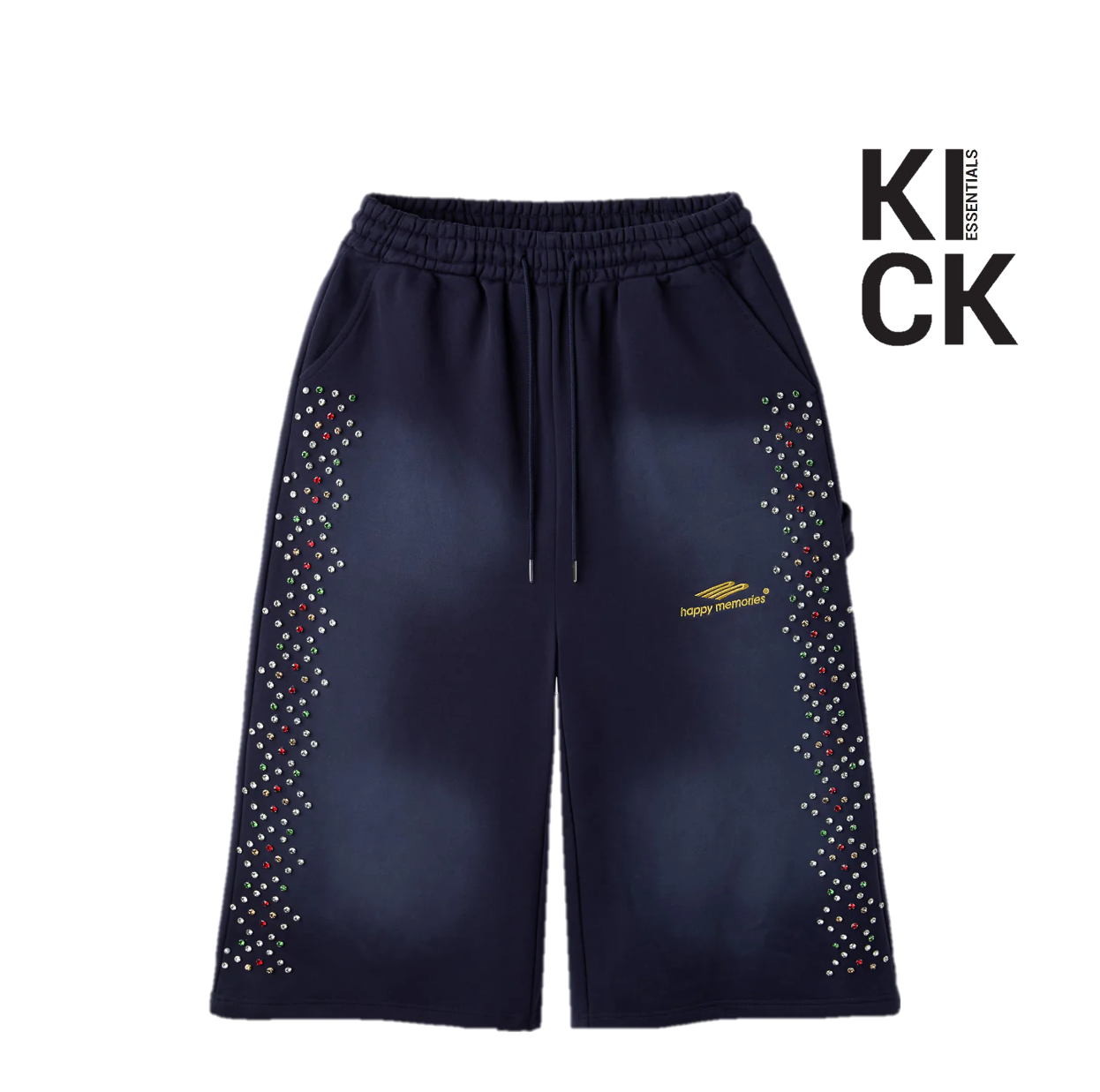 HMDDLA SHORT 'CRYSTAL NAVY'