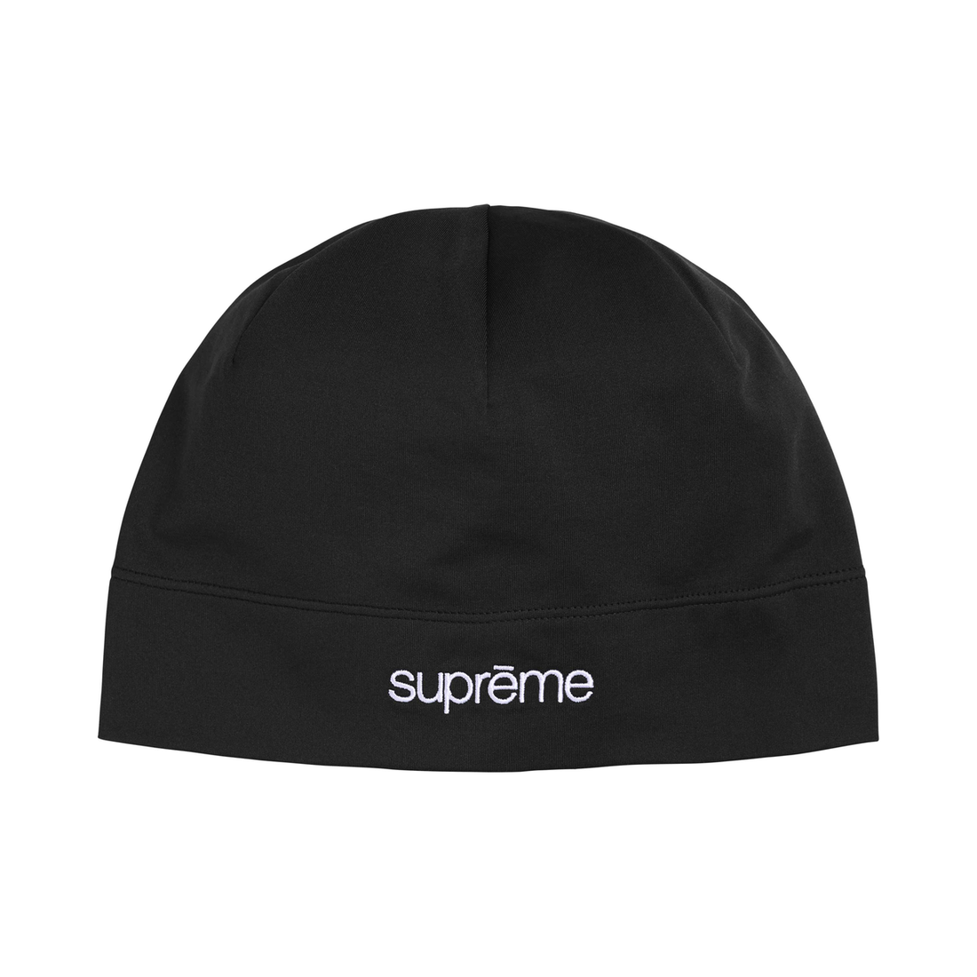 SUPREME BEANIE 'BASE LAYER BLACK'