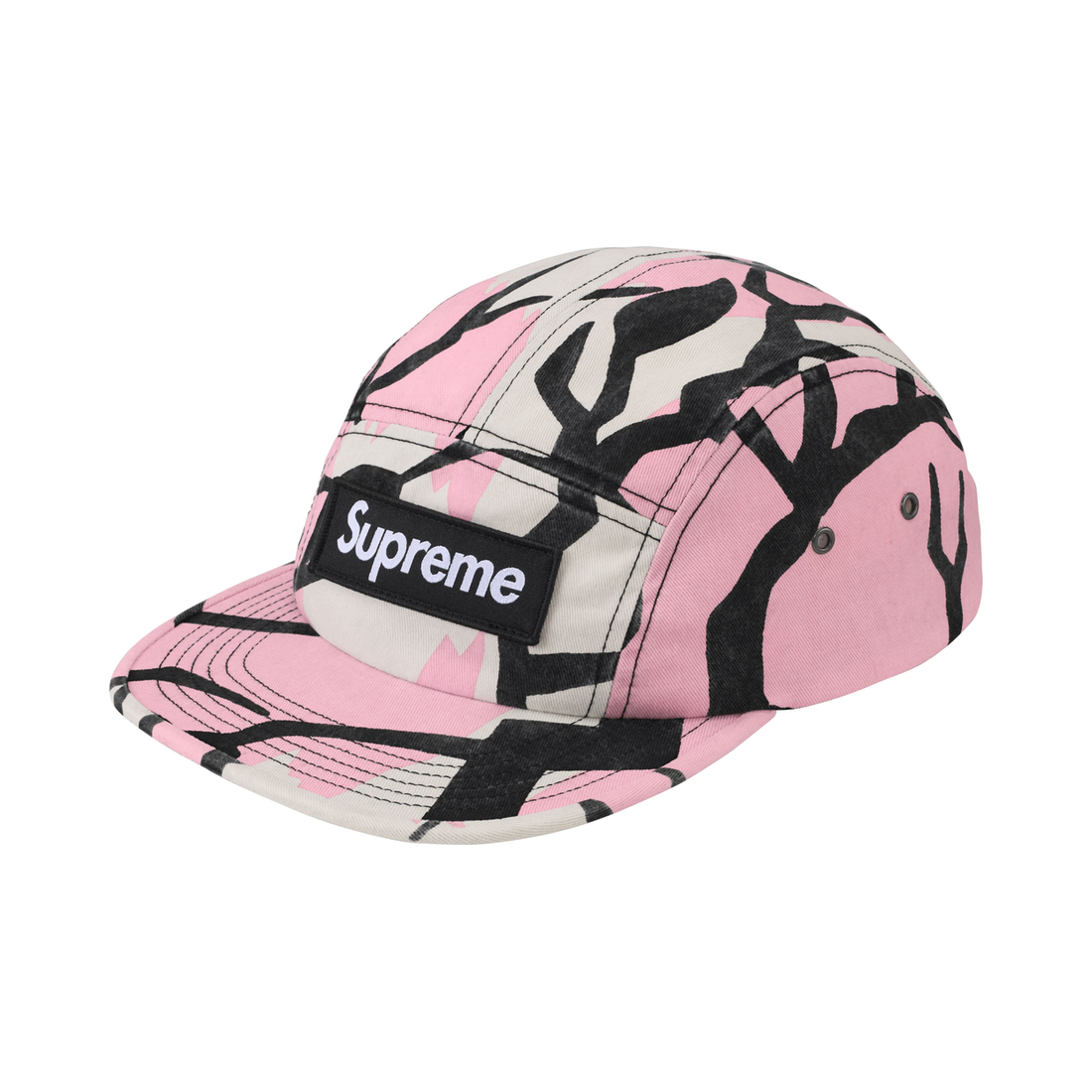 SUPREME CAP 'MILITARY CAMP PINK PREDATOR CAMO'