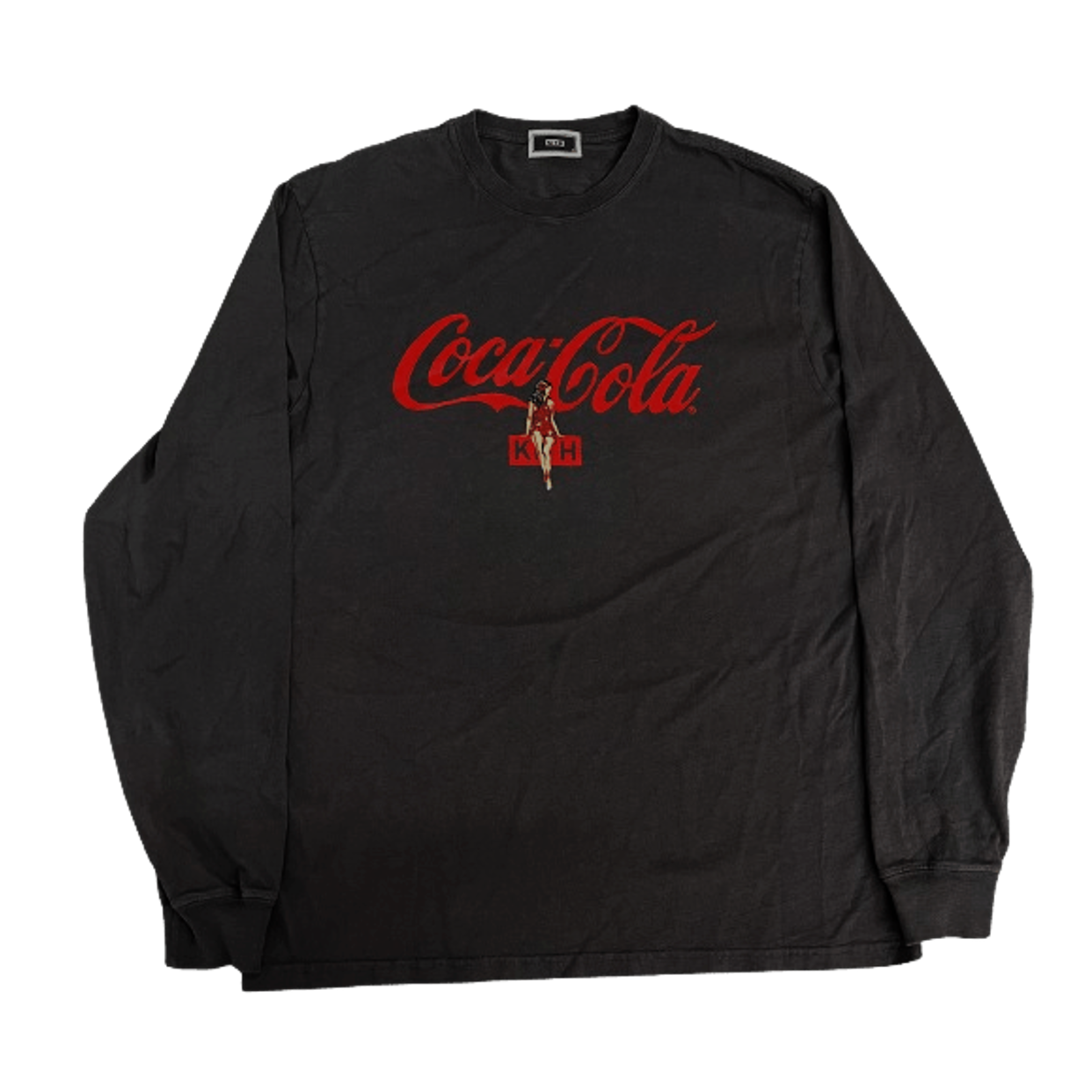 KITH LONGSLEEVE 'COCA COLA HULA BLACK'