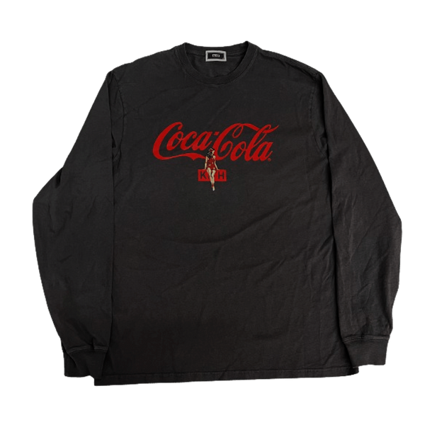 KITH LONGSLEEVE 'COCA COLA HULA BLACK'