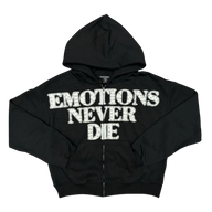 MIXED EMOTIONS HOODIE 'BLACK END'