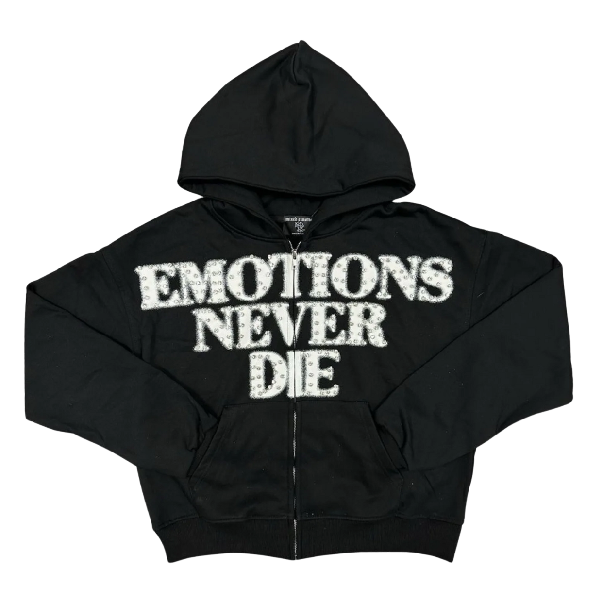 MIXED EMOTIONS HOODIE 'BLACK END'