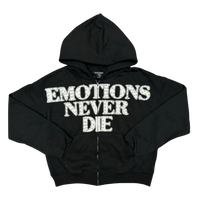 MIXED EMOTIONS HOODIE 'BLACK END'