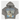 MIXED EMOTIONS HOODIE 'GREY RHINESTONE'
