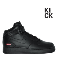 NIKE AIR FORCE 1 MID 'SUPREME BLACK'