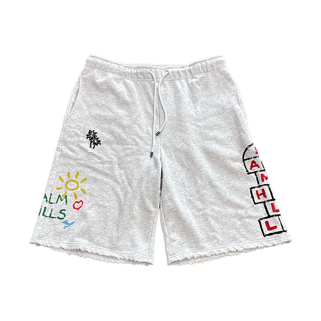 PALM HILLS SHORT 'GREY CHALK 3/4'
