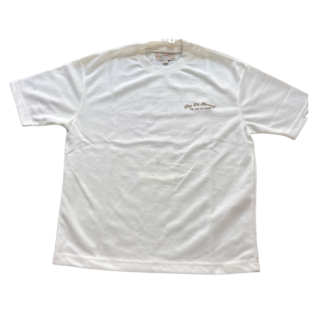 PAS DE MONACO TEE 'TURBO OFF WHITE'