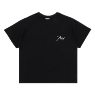 RHUDE TEE 'CLASSIQUE RAGLAN BLACK WHITE'