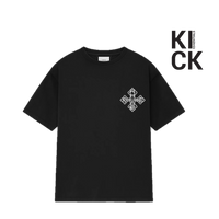 RHUDE TEE 'CROSS COTTON BLACK'