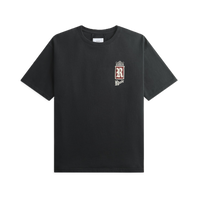 RHUDE TEE 'FUMAR 91 BLACK WHITE RED'