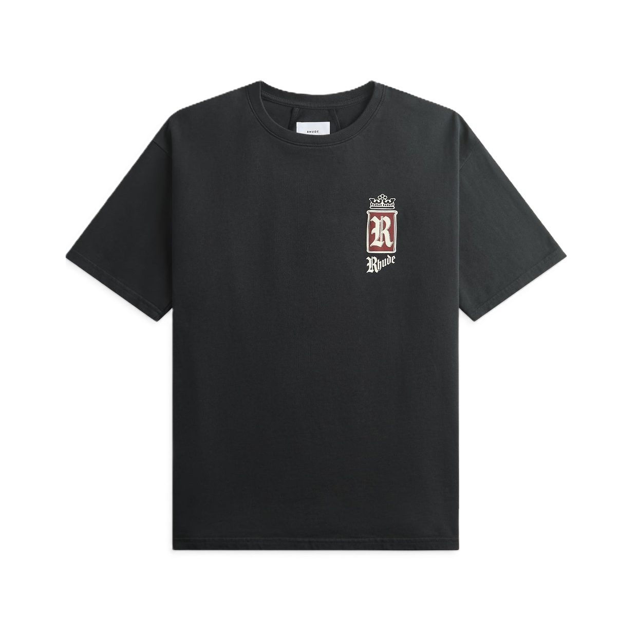 RHUDE TEE 'FUMAR 91 BLACK WHITE RED'