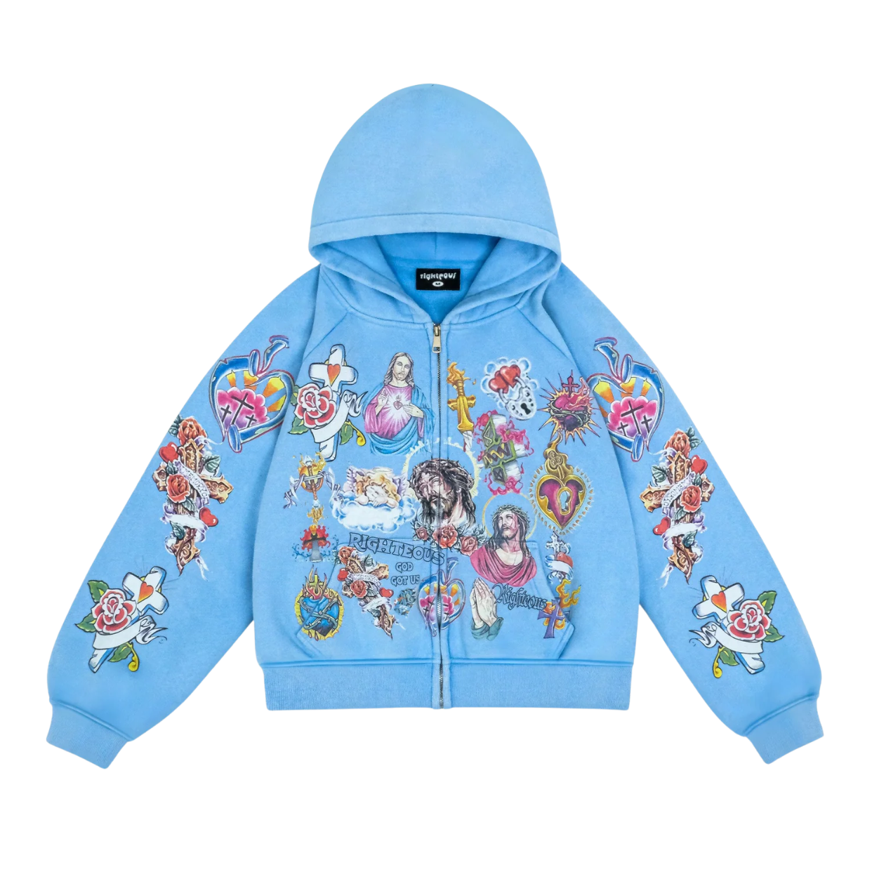 RIGHTEOUS ZIP-UP 'RISEN BLUE'