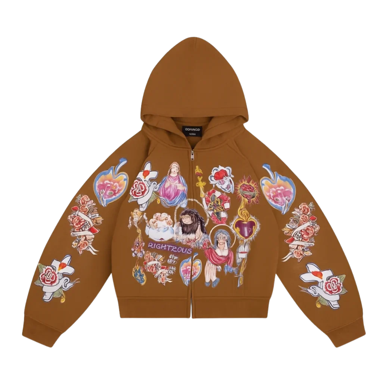 RIGHTEOUS ZIP-UP 'RISEN BROWN'