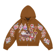 RIGHTEOUS ZIP-UP 'RISEN BROWN'