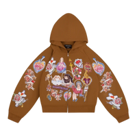 RIGHTEOUS ZIP-UP 'RISEN BROWN'