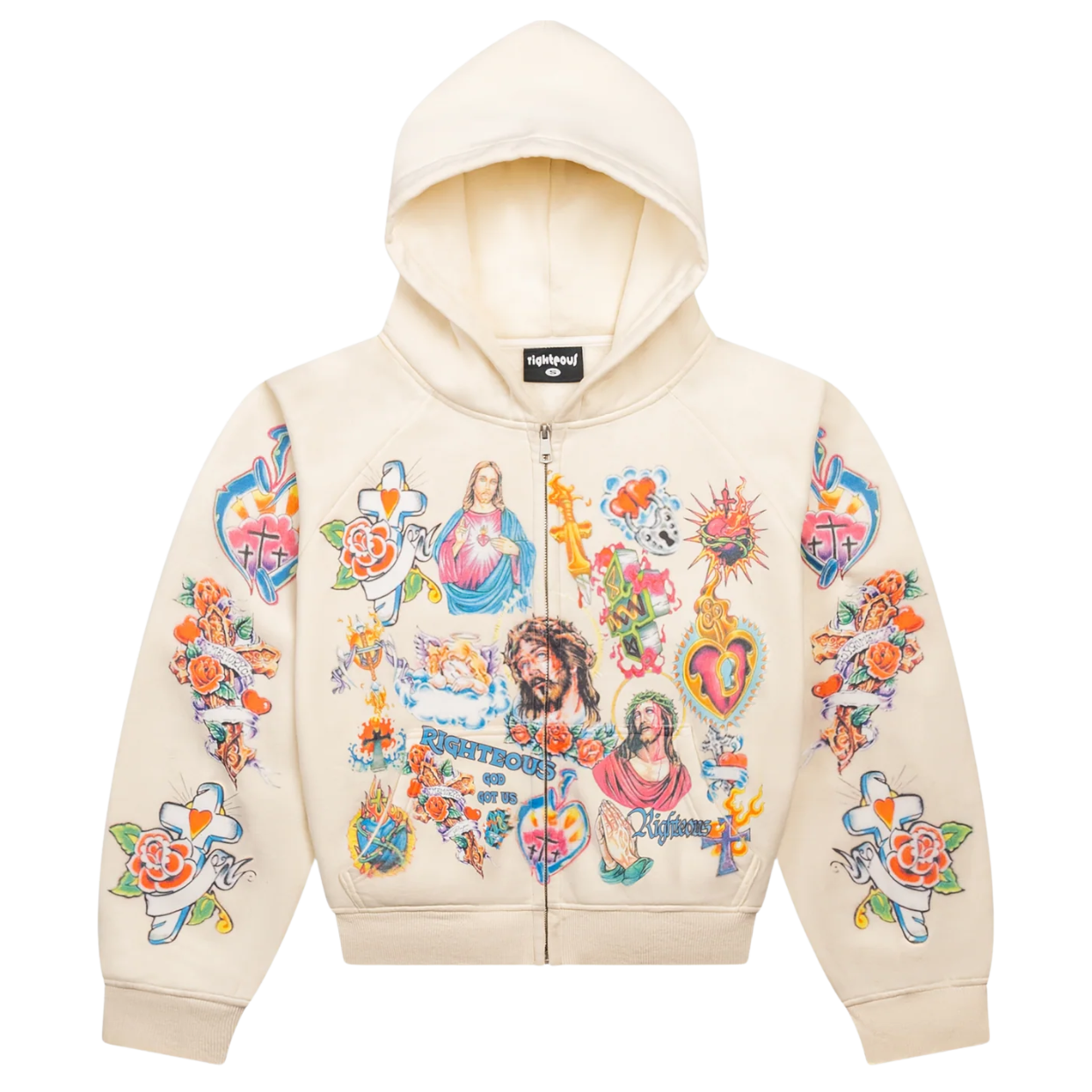 RIGHTEOUS ZIP-UP 'RISEN CREAM'