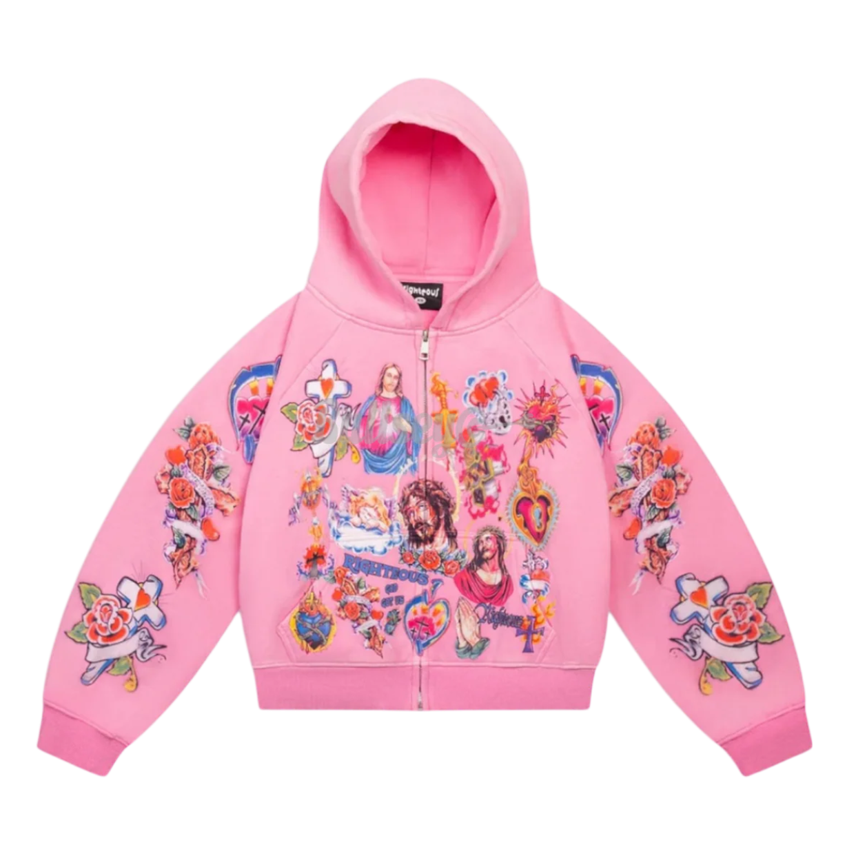 RIGHTEOUS ZIP-UP 'RISEN PINK'